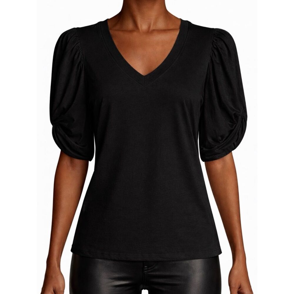 7 for all Mankind Puff Short Sleeve Top